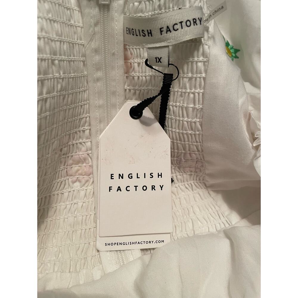 NWT -English Factory August Baby Doll Dress - Picture 5 of 7